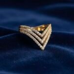 Tri-Crest Pavé Ring - Image 2